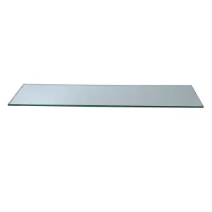 10" x 42" Rectangle Tempered Glass