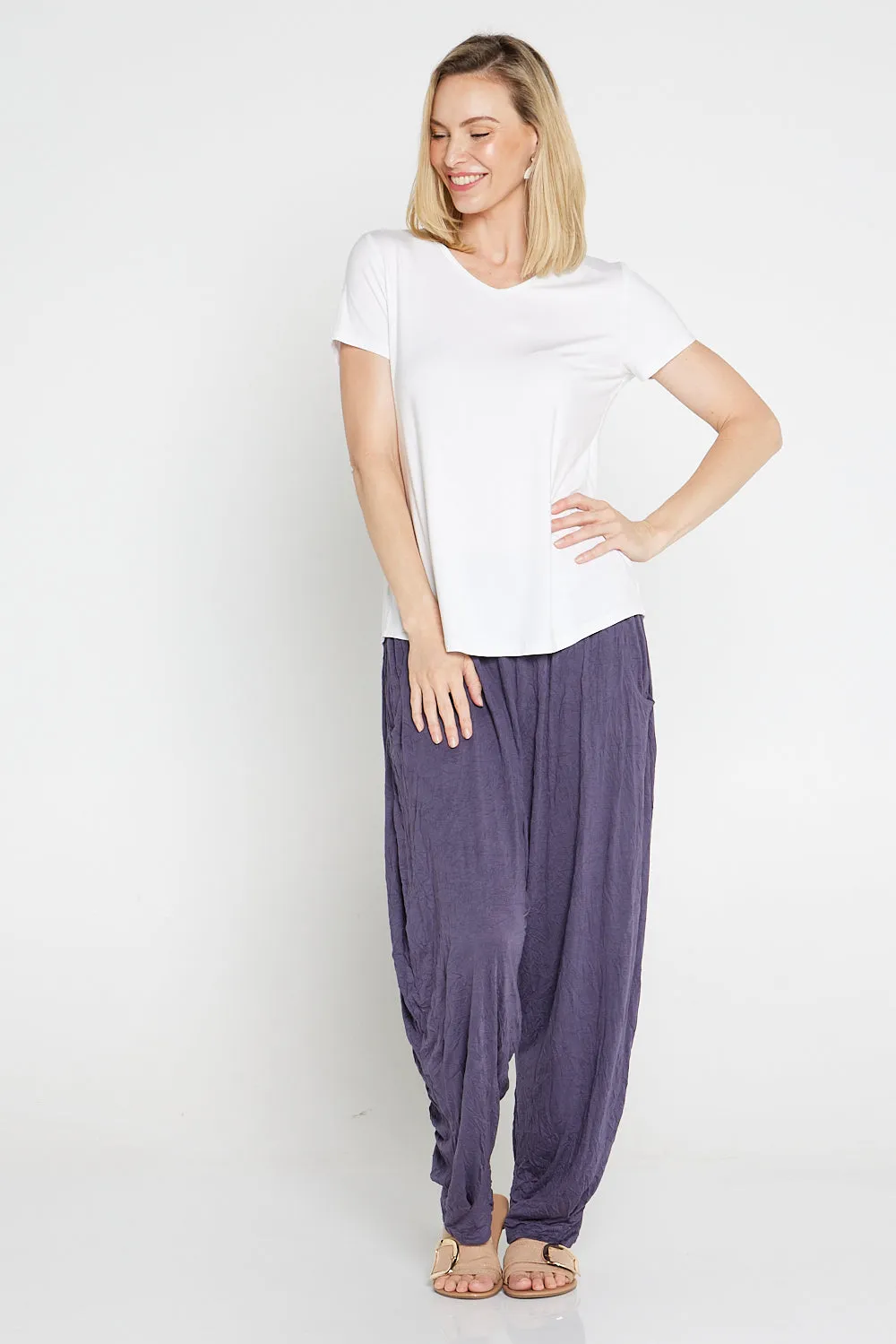 Alisha Pants - Inky Charcoal