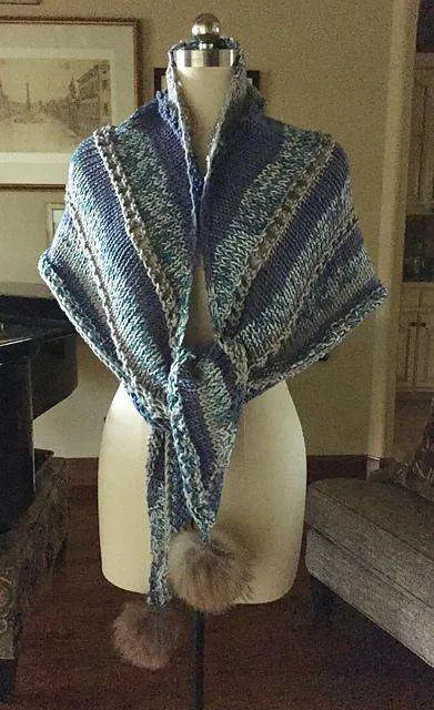 Amplified Shawl by Jan Rosé