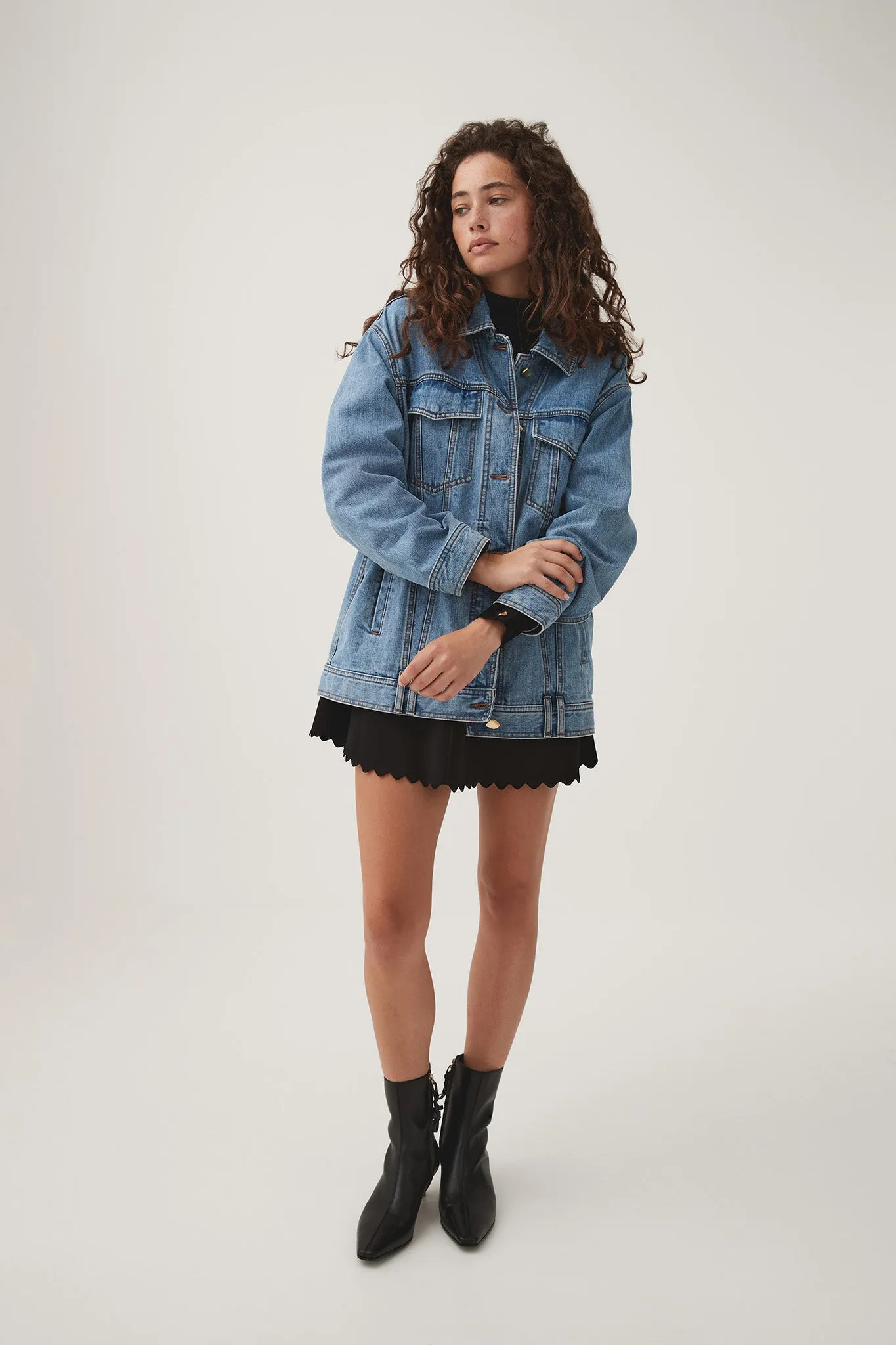 Aradia Oversized Denim Jacket