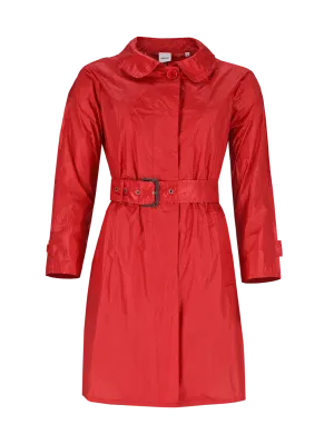 belted  trenchcoat