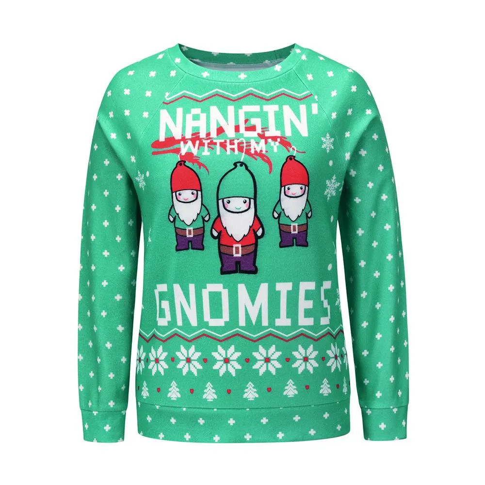 Casual Women Christmas Top Sweaters