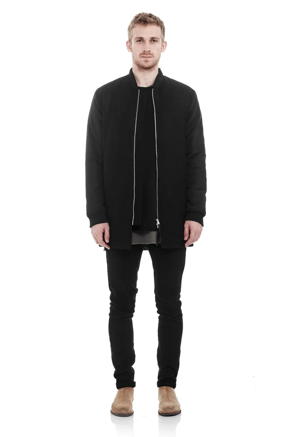 Extended Bomber - Black