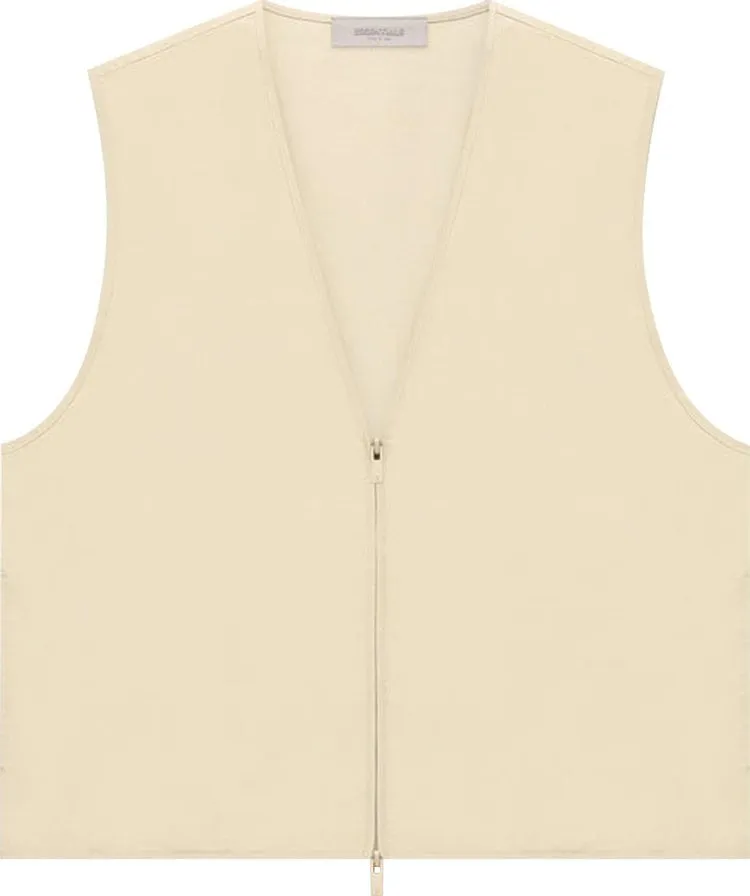 Fear of God Essentials Vest 'Eggshell', white