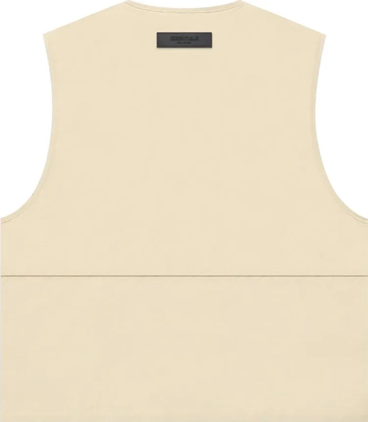 Fear of God Essentials Vest 'Eggshell', white