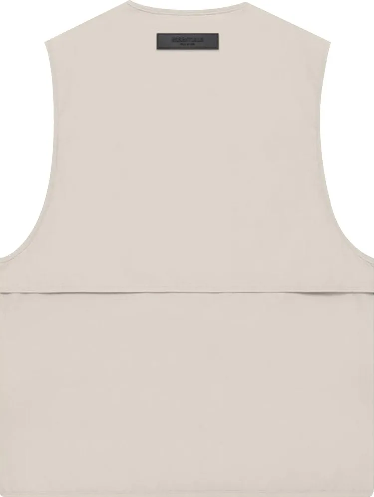 Fear of God Essentials Work Vest 'Wheat', cream