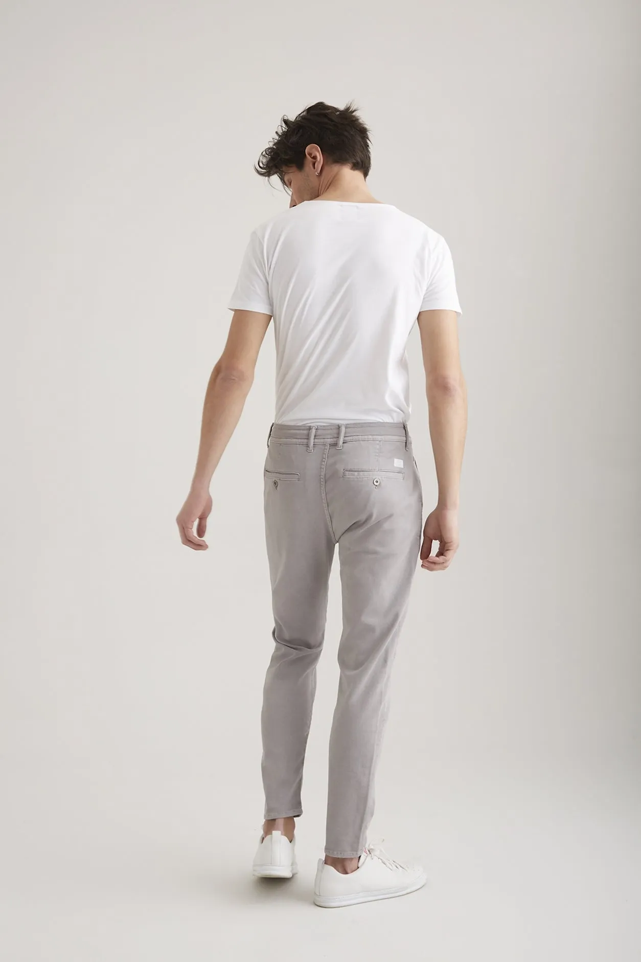 Felix Jogger Chino Pants Grey