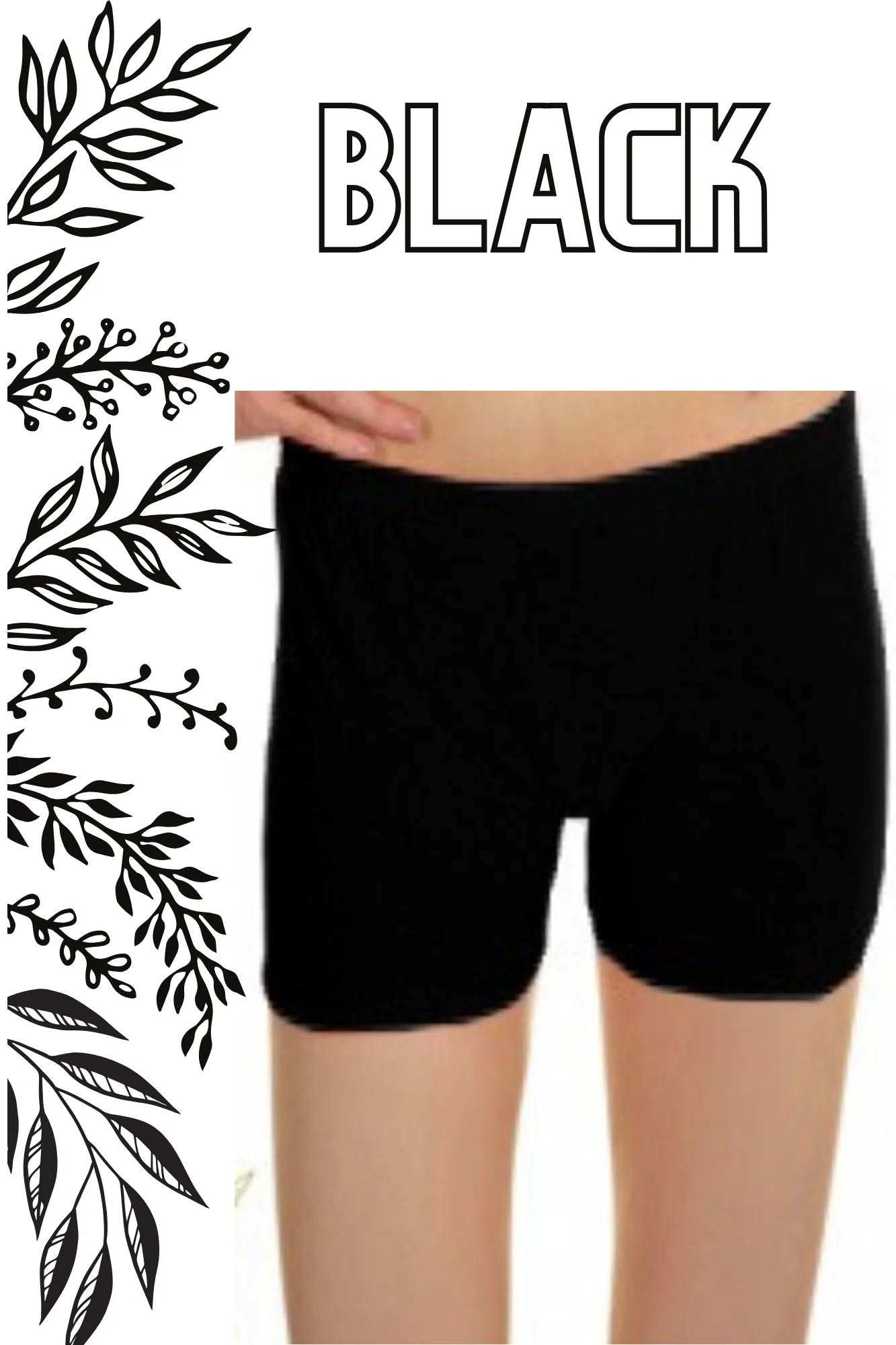 Girls Microfiber Hot Pants - Trendy and Comfortable Summer Style