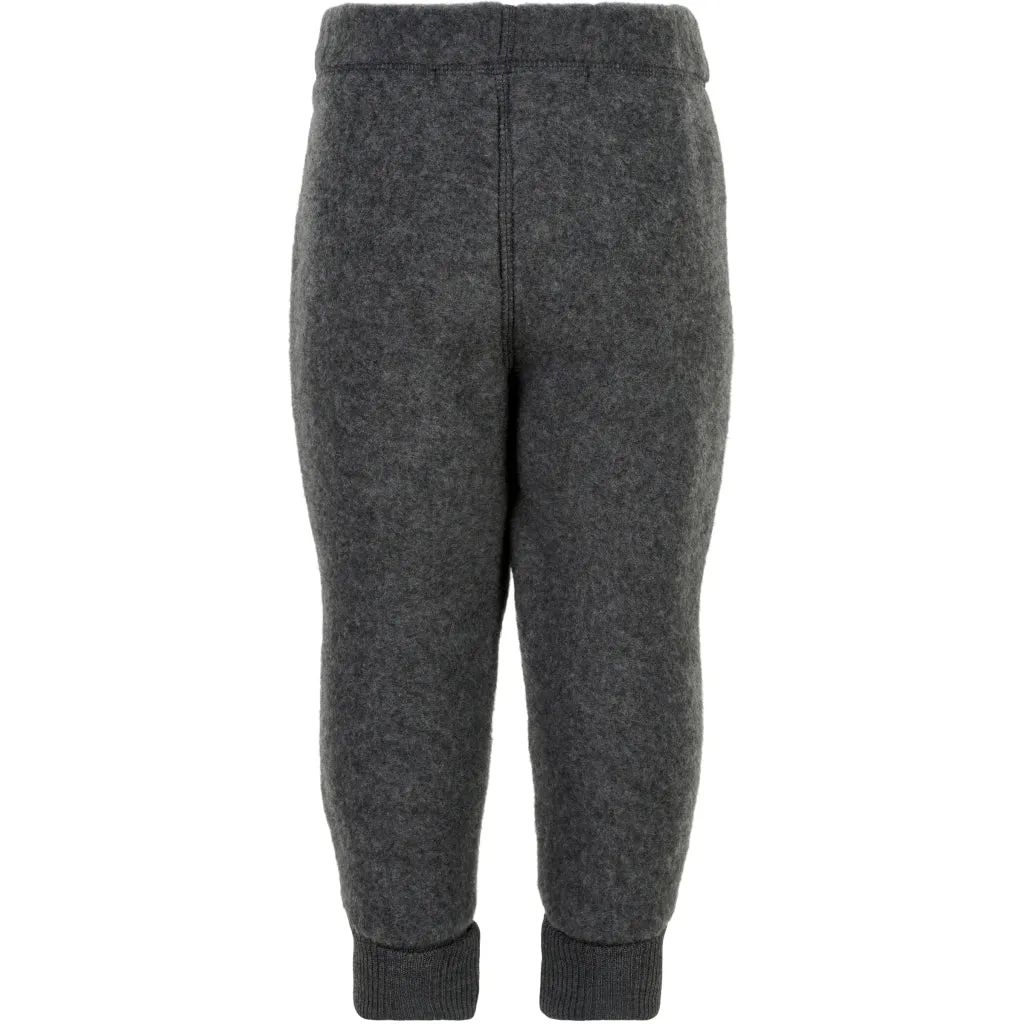 Junior Wool Pants - Anthracite Melange