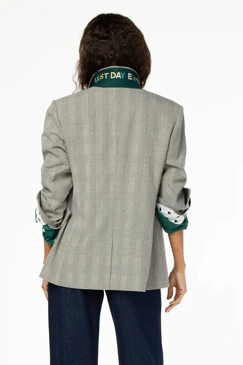 Kerri Rosenthal Workday Plaid Blazer