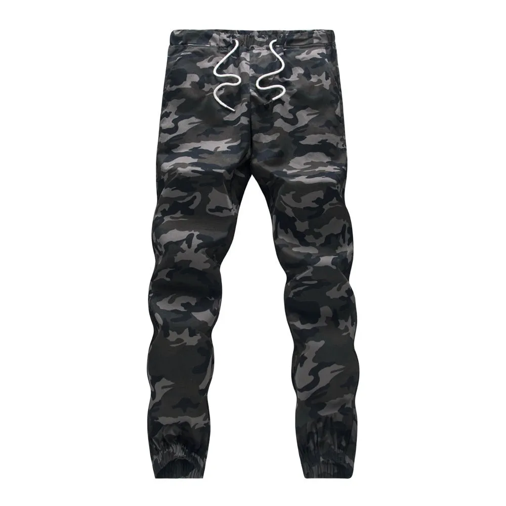 Men Cotton Military  Loose Comfortable Cargo Pants