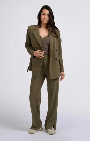 Oversized Blazer in Dark Green