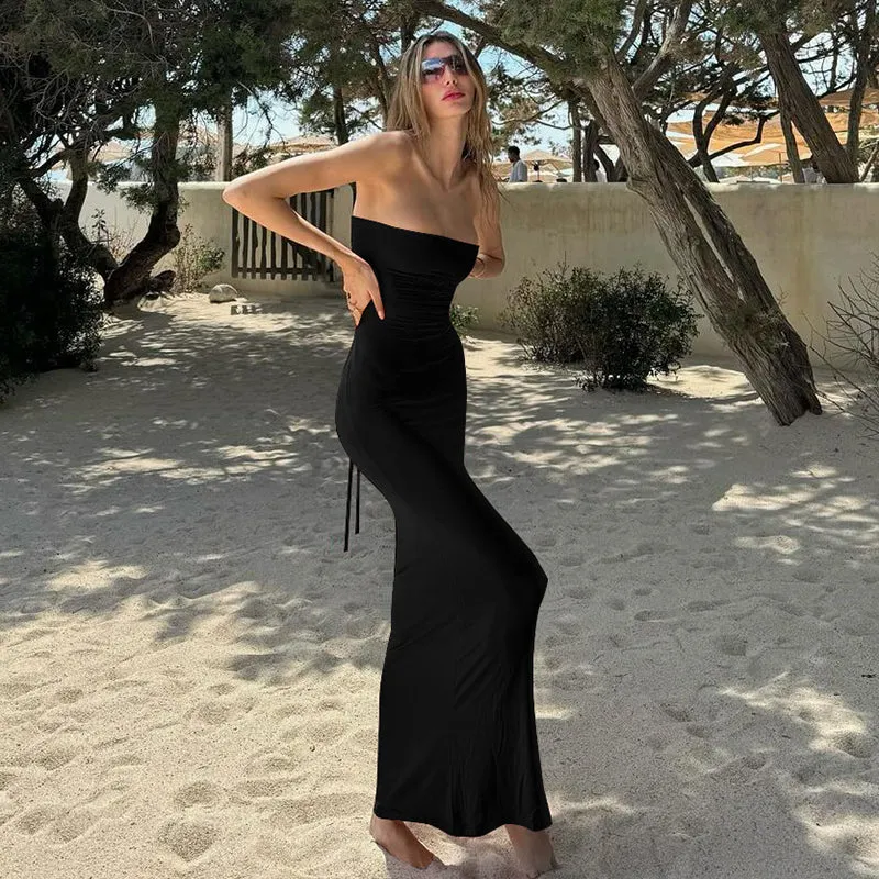 Rebeka Strapless Maxi Dress