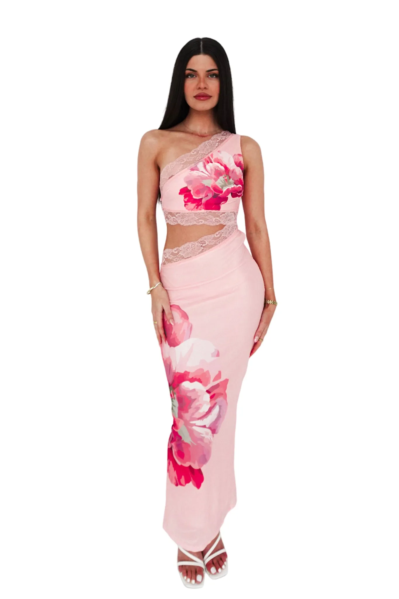 Serena Floral Maxi Dress