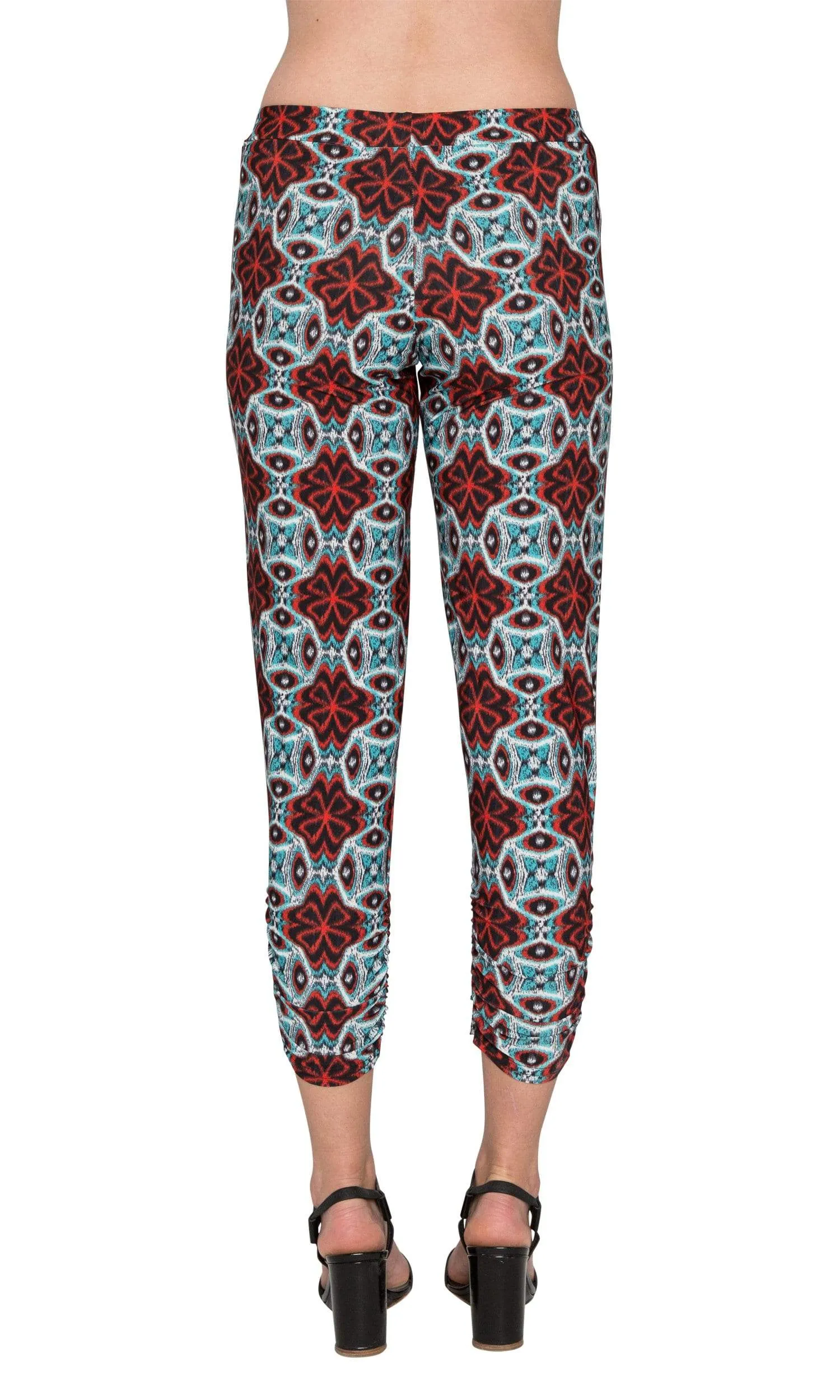 Viereck Yelp Ruched Crop Pant - Fondu