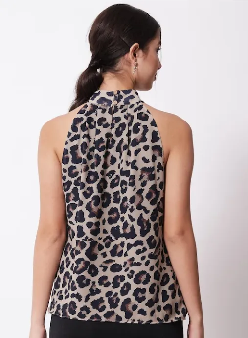 Women's Animal Printed Top