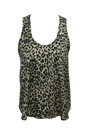 Womens Leopard Print Top - UK 8/10